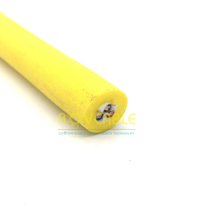 3X18AWG yellow neutral buoyancy underwater cable ROV  (3).jpg