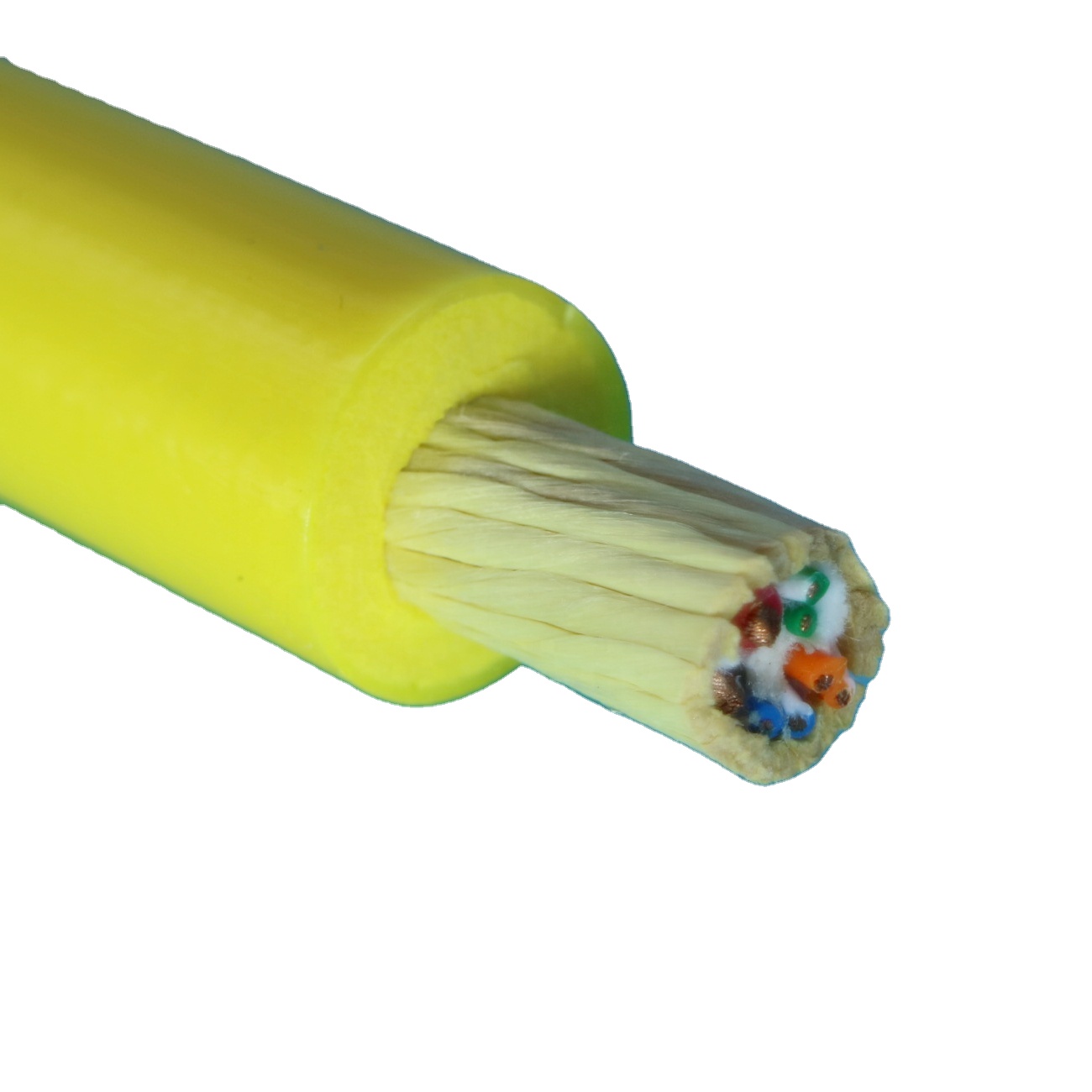 2X1.5mm2 + 3x2x26AWG (Double Sheath ) Neutrally Buoyant Hybrid Communication cable