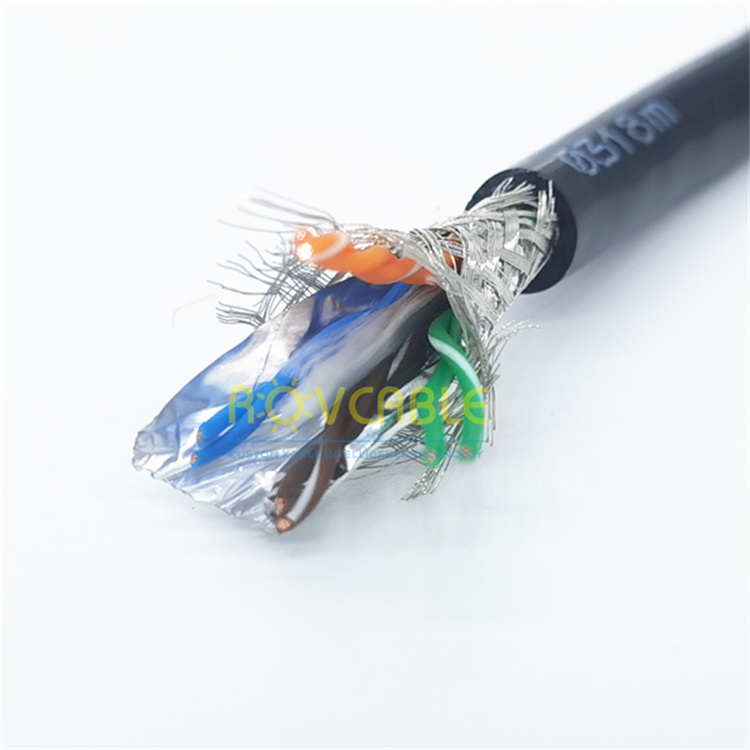 Underwater Multicore ROV Signal STP SFTP Cat5e Network Cable undersea telecommunications cable