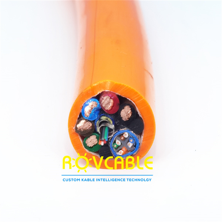 flexible Underwater network fiber cable combination cable 
